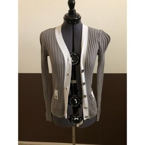 Banana Republic S Grey Cardigan